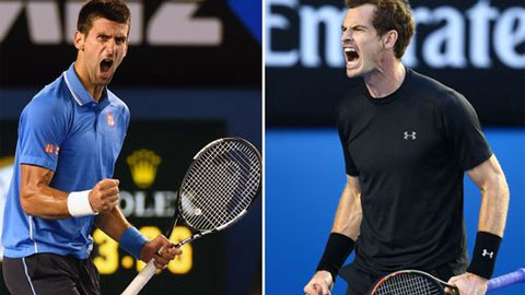 Trực tiếp chung kết Australian Open: Djokovic vs Murray