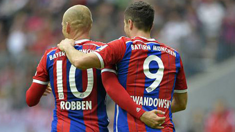 Tin chuyển nhượng 30/1: Robben và Lewandowski rời Bayern vào cuối mùa