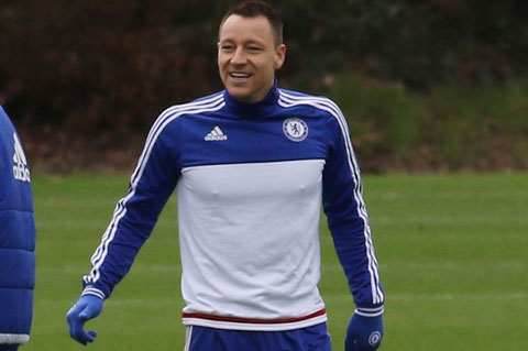 BLĐ Chelsea vẫn đang chờ đợi màn trình diễn của Terry từ nay tới cuối mùa