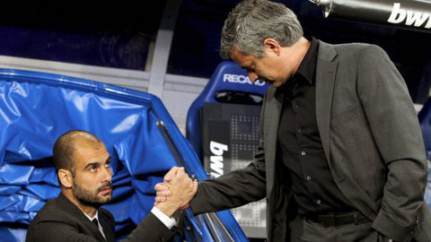 Pep Guardiola đến Man City, Mourinho phớt lờ câu hỏi có về dẫn dắt M.U