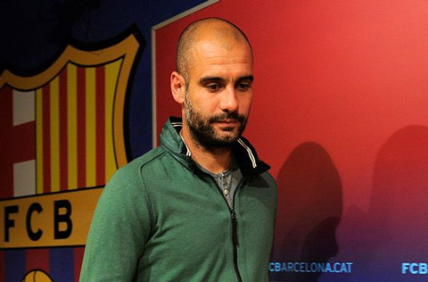 Man City muốn có Pep từ hồi ông còn ở Barcelona