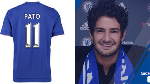 Pato nhận số áo huyền thoại của Drogba ở Chelsea