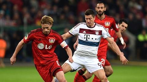 Vòng 20 Bundesliga: Bayern và Dortmund đều bị cầm chân