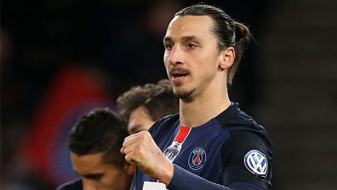 Ibrahimovic lập cú đúp, PSG nhấn chìm Lyon
