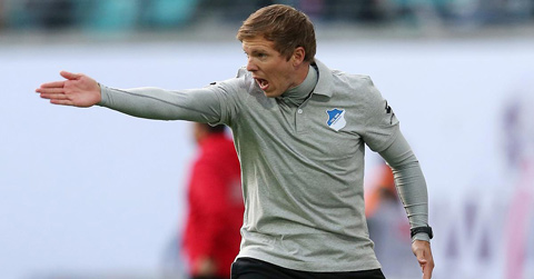 CLB Hoffenheim hoàn toàn đặt niềm tin vào Nagelsmann