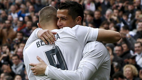Ronaldo đã ghi được cú đúp vào lưới Bilbao