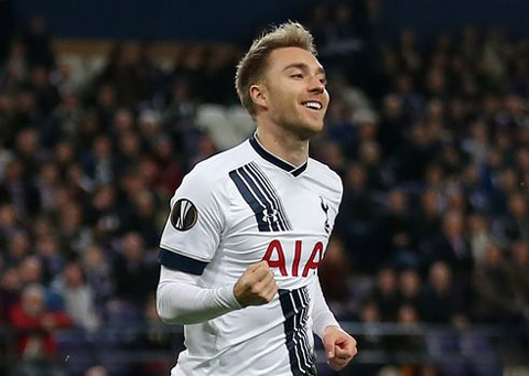 Eriksen là linh hồn trong lối chơi của Tottenham