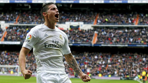 Rò rỉ hợp đồng của James Rodriguez với Real Madrid