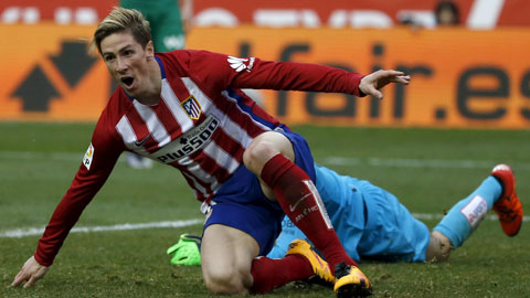 Torres nổ súng giúp Atletico đòi lại ngôi nhì bảng