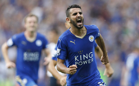 Mahrez đang thi đấu thăng hoa ở mùa giải này