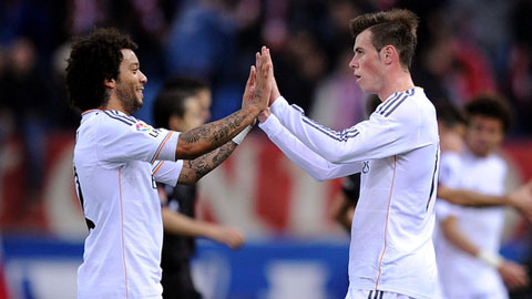 Bale nghỉ thêm 3 tuần, Marcelo tái xuất khi Real làm khách của Roma