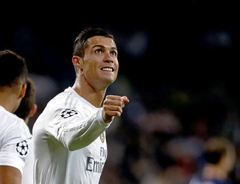 Ronaldo đang là chân sút số một tại Champions League 2015/16
