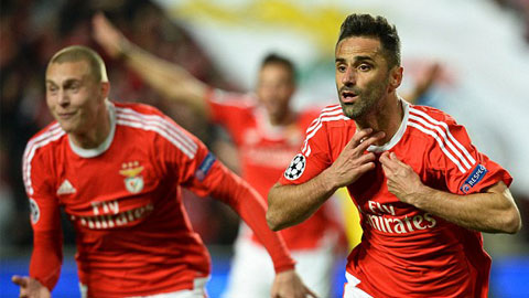 Benfica cho Zenit nhận trái đắng đúng phút cuối