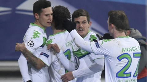 Wolfsburg suýt mất trận thắng trước Gent vì chủ quan
