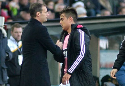 HLV Allegri sẽ cất các trụ cột như Dybala