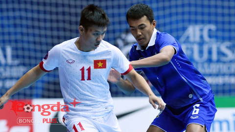 ĐT Futsal Việt Nam tái ngộ Thái Lan ở trận tranh hạng ba
