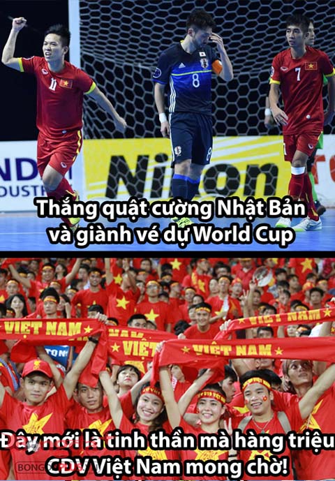 Futsal Việt Nam đã làm nên lịch sử, mang lại sự tự hào cho tổ quốc, dân tộc.