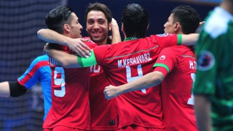 Futsal Iran lần thứ 11 vô địch giải châu Á