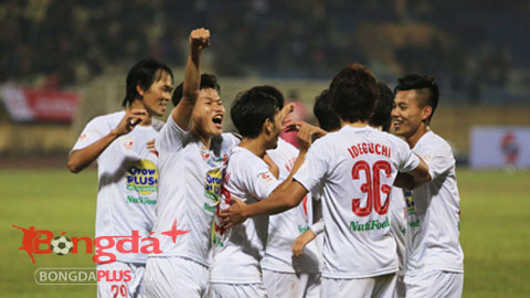 Ghi 5 bàn vào lưới Hà Nội FC,  HA.GL lập kỷ lục V.League