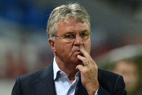 Hiddink sẽ tung ra đội hình mạnh nhất với quyết tâm đánh bại Man City