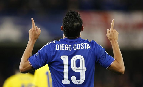 Costa thi đấu thăng hoa ngay mùa đầu khoác áo Chelsea