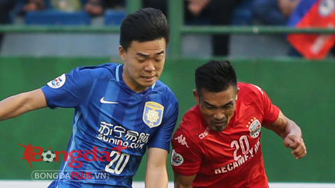 5 điểm nhấn sau trận B.Bình Dương 1-1 Jiangsu Suning