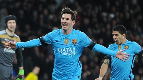 Messi và Barca lập một loạt kỷ lục sau chiến thắng trước Arsenal