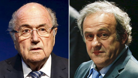 Blatter và Platini được giảm án phạt xuống 6 năm