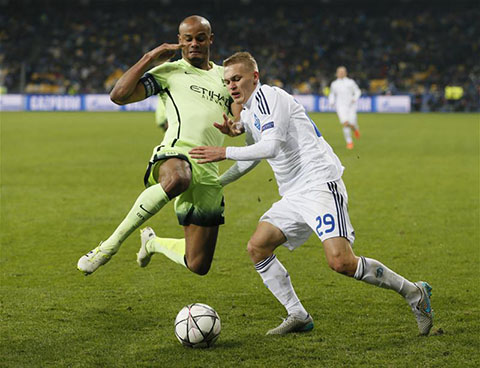 Kompany chơi khá tốt ở trận đấu hôm nay