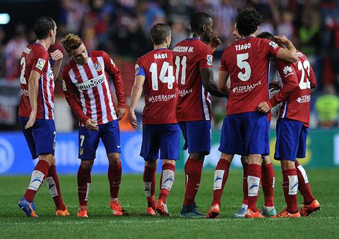 Atletico lâu nay trở thành đối thủ kị dơ của Real