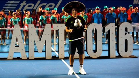Tin tennis 29/2: Dominic Thiem đăng quang giải Acapulco Mexico