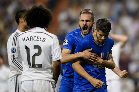 Morata chính là người ghi bàn loại Real tại bán kết Champions League 2014/15