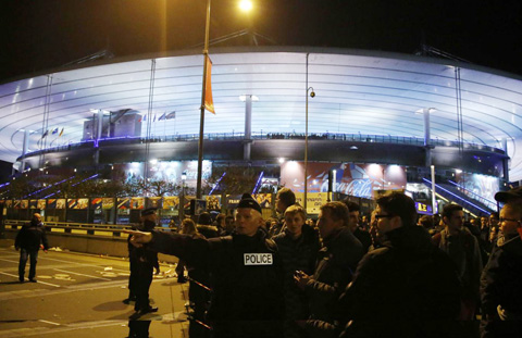 Cảnh sát Pháp sẽ phải làm việc tích cực trong thời gian diễn ra VCK EURO 2016