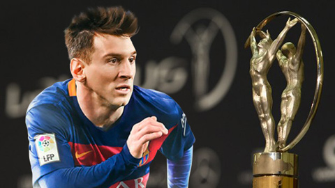 Messi cùng Barca lọt vào danh sách đề cử giải "Oscar thể thao" 2016