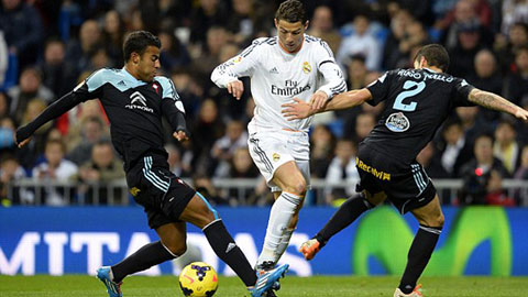 Đội hình dự kiến Real vs Celta Vigo: Bale, Ramos tái xuất
