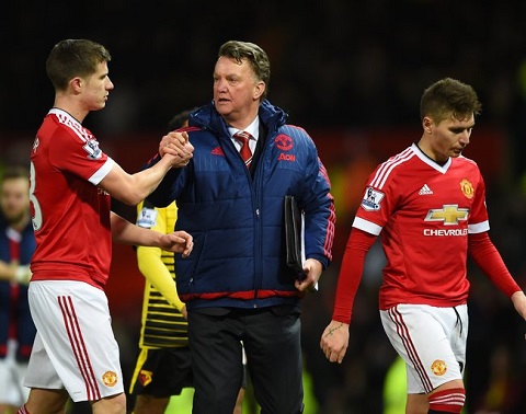 Van Gaal rất tin dùng các cầu thủ trẻ