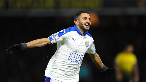 Mahrez ghi bàn thắng vàng, Leicester bỏ xa đội thứ hai 5 điểm