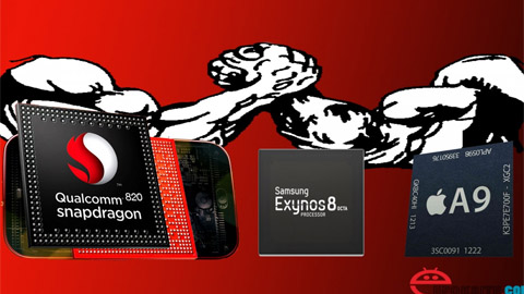 Hiệu năng Snapdragon 820 vượt trội A9 và Exynos 8890