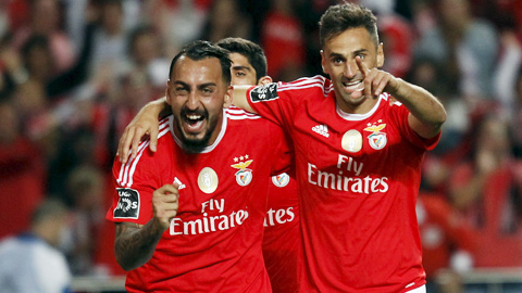 Jonas - Mitroglou, cặp song sát của Benfica
