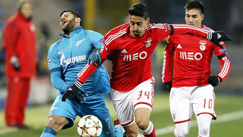 Nhận định bóng đá Zenit vs Benfica, 0h00 ngày 10/3: Khó lật ngược thế cờ