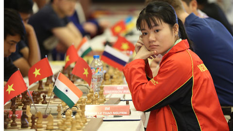 Thảo Nguyên tạm dẫn đầu tại giải cờ vua quốc tế HDBank 2016
