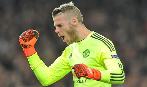 De Gea là cầu thủ hiếm hoi của M.U ở mùa giải này duy trì được phong độ xuất sắc