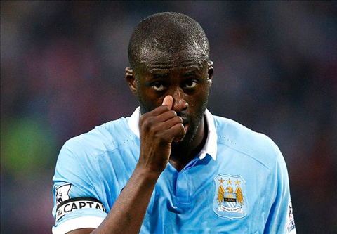 Yaya Toure sẽ vắng mặt ở trận derby thành Manchester