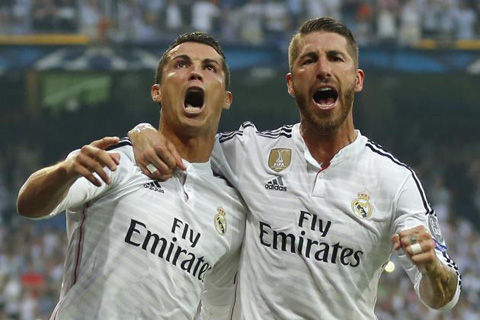 Ronaldo và Ramos là đôi bạn cùng tiến ở Real