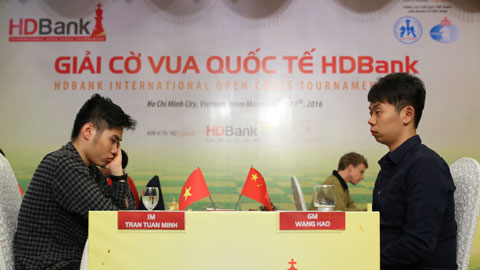 Kỳ thủ nam Việt Nam hết hy vọng vô địch giải cờ vua quốc tế HDBank 2016