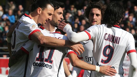 Vùi dập Troyes 9-0, PSG lên ngôi vô địch Ligue I sớm 8 vòng đấu