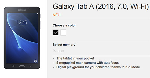 Samsung Galaxy Tab A (2016)