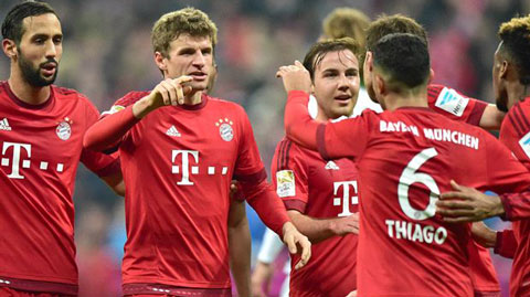 Bayern đại thắng Bremen 5-0: "Đá tập" vẫn thắng to
