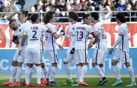 PSG tỏ ra quá mạnh so với phần còn lại của Ligue 1