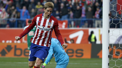 Atletico kỳ vọng Torres gây bất ngờ trước PSV
